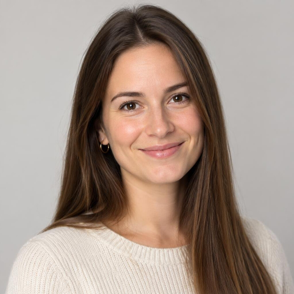 Studio portrait of a young professional woman